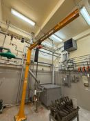 HSI 1/4 Ton Pole Hoist with CM ShopStar Chain Hoist