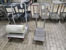 2 Wheeled Metal Carts