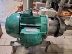 Alfa Laval Pump with Weg 3 Horsepower Motor