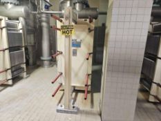 Schmidt Sigma 90V SAL Plate Heat Exchanger and Schmidt 700 Gallon Stainless Steel Holding Tank
