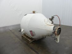20 Cubic Foot Mild Steel Powder Holdings Hopper with Slide Discharge