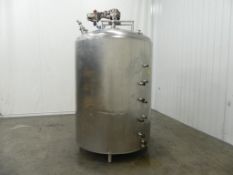 Cherry-Burrell MEPDA 900 Gal Dome Top Stainless Steel Batch Processor Tank
