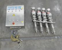 (4) Centrifugal Pumps with Control Panel