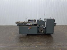 Shanklin F1AC Hot Knife Saber Side Sealer W/ Timing Conveyor Infeed