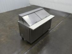 Used True TSSU-60-24M-B-ST Stainless Steel Reach-In Prep Table