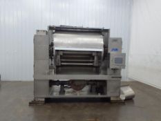 Shaffer 1600 Horizontal Stainless Roller Bar Dough Mixer W/ 100 HP Motor