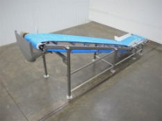 24 Inch Wide Food Grade Belt Incline Conveyor