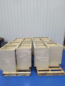 (4) Pallets of Metal Lab Cabinets