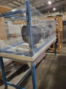 Lot of Blue and White Tables