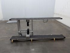MK North America GUF-P200 124 Inches Long By 13 Inches Wide Conveyor With 0.25 HP Motor