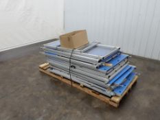 Pallet of Extruded Aluminum Machine Guarding