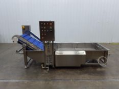 Comat VRF40R2A3 300 Gallon Drainage Vat With Incline Discharge Conveyor and Reverse Flow Pump