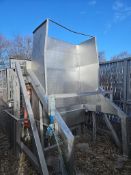 A-One Manufacturing Co. GBD-64 Stainless Steel Dumper