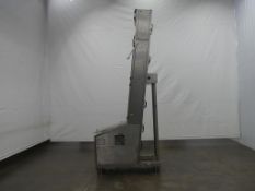 Krones 10' Stainless Steel Cascade Cap Elevator