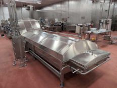 COMAT MPR42CIP Stainless Steel Pre-Hardening CIP Cheese Cooling Tunnel