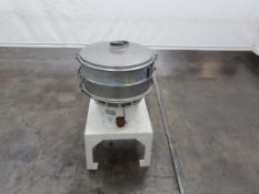 Sweco Stainless Steel 30 Inch Diameter Double Deck Sifter