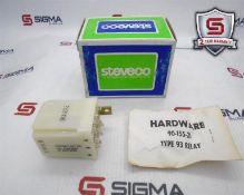 NEW STEVCO 90-272 RELAY - LOT OF 10
