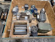 Pallet of Motors and Gearboxes