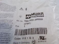 NEW MURR ELEKTRONIK 7000-78201-0000000 CONNECTOR - LOT OF 10