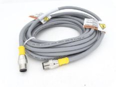 NEW TURCK RS 12T-4-RS 12T CABLE - LOT OF 10
