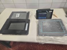Lot of 4 HMI Interface Panels