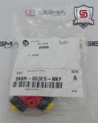 NEW ALLEN BRADLEY 898N-653ES-NKF SERIES A CONNECTOR - LOT OF 10