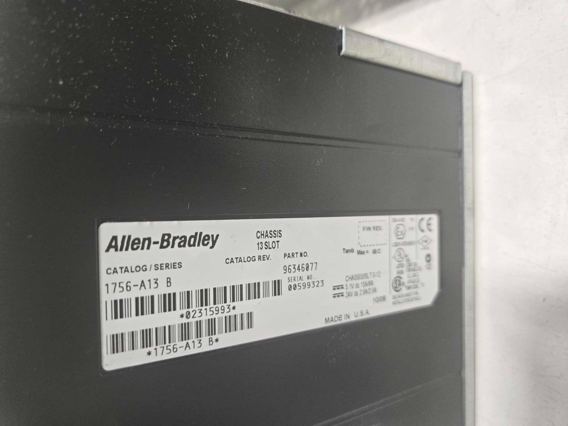 Allen-Bradley 1756 ControlLogix Chassis - Image 5 of 6