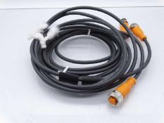 NEW IFM EFECTOR YDOGH040MSS0002H04STGH050MSS-EVC432 CABLE - LOT OF 10
