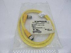NEW TURCK RKC 4.4T-1-WSC 4.4T/S90 CABLE - LOT OF 10