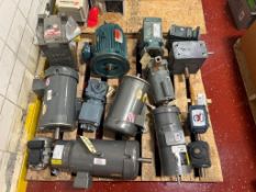 Pallet of Motors/Gearboxes