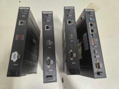 Several LG-Ericsson iPECS Modules for a Business Phone System