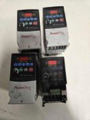 (4) Allen-Bradley PowerFlex 4 AC Drives