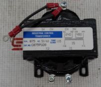 NEW MICRON CONTROL TRANSFORMERS C075PU28 TRANSFORMER - LOT OF 10