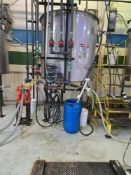 700 Gallon Stainless Steel Single Wall Tank with Agitation