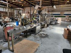 Bulk Bid - 2 oz Bottle Filling Line w/ 4 Head Filmatic Filler - Subject to Piecemeal