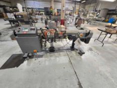 Wrap-Around 3 Roll Labeler with Conveyor