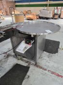 Accumulation Table w/ Guard Rails and Speed Control