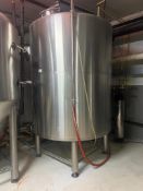 40 BBL Stainless Steel Cold Liquor Tank