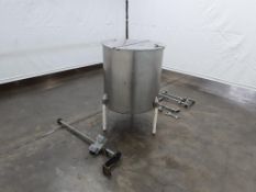 300 Gallon Stainless Steel Holding Tank