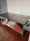 Stainless Prep Table
