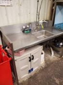 Stainless Wash Station