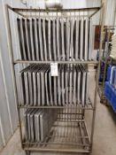 Rack on Casters with Trays