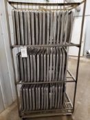 Rack on Casters with Trays