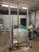 Hoist with Rolling Frame
