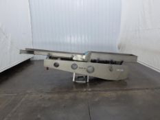 Key Technology SH01-006286 Stainless Steel Vibratory Slide Conveyor