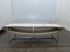 144 Inch Long By 36 Inch Wide Smooth Belt Conveyor