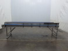 Blue Mat Top Belt Conveyor 15'L x 32