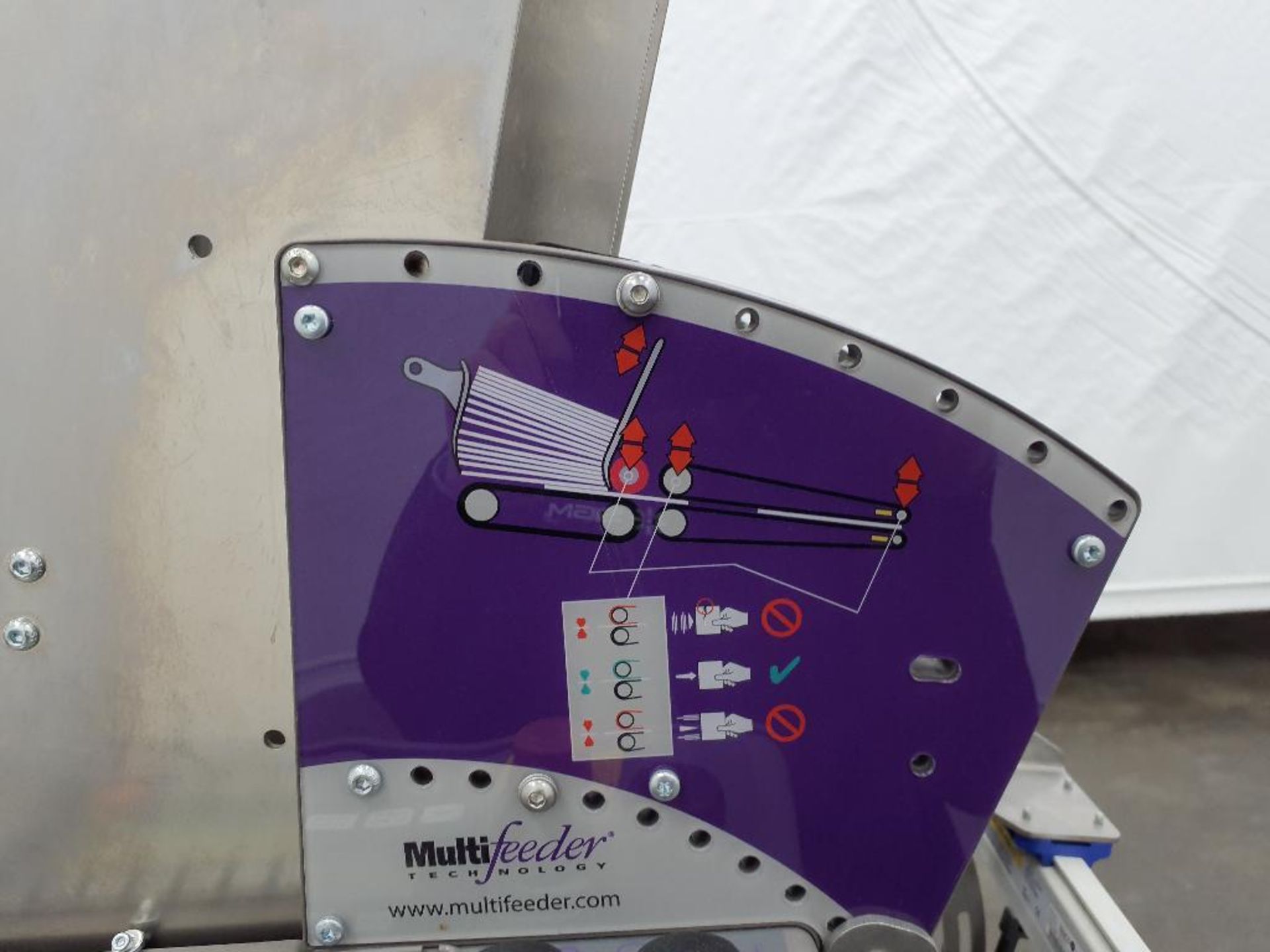 MFT Automation 250IP3 Friction Feeders Table (2) - Image 10 of 32
