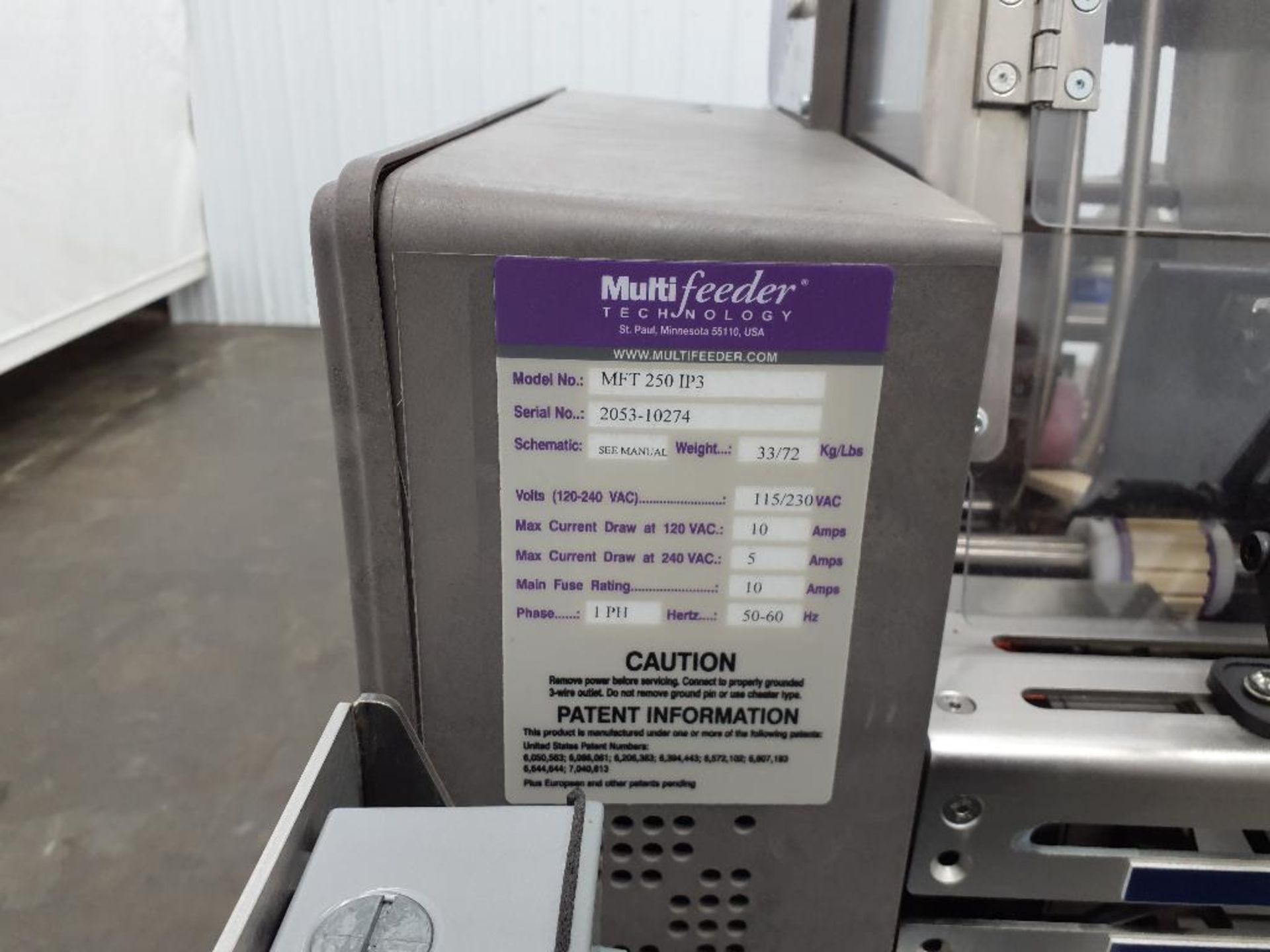 MFT Automation 250IP3 Friction Feeders Table (2) - Image 25 of 32