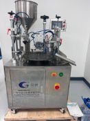 Guanyu Machinery Cosmetics Tube Bottle Liquid or Cream Filling Machine